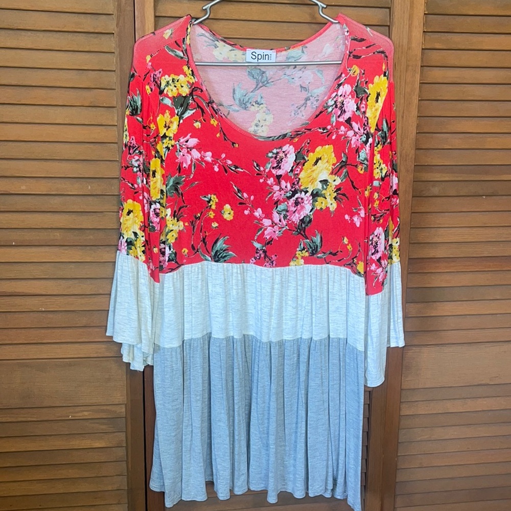 Color block top